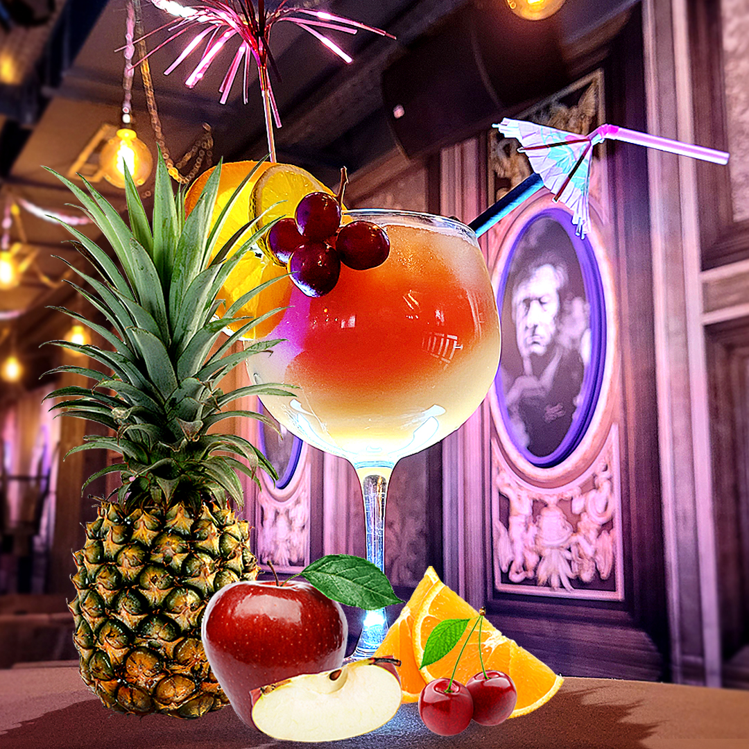 Le O36 - Pomme, Cerise, Orange, Ananas